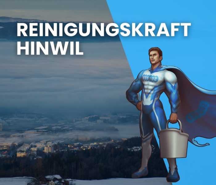 Hinwil'de temizlikçi kadın