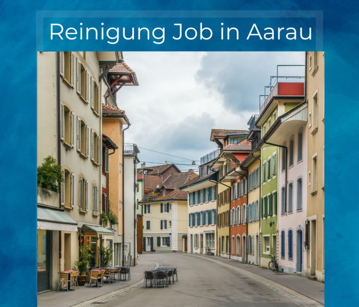 Trabajo de limpieza en Aarau