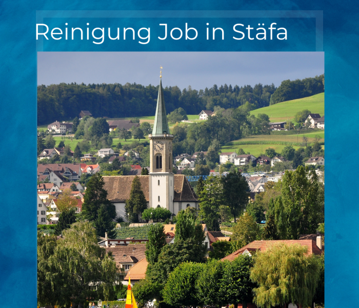 Reinigung Job in Stäfa