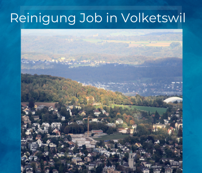 Emploi de nettoyage à Volketswil